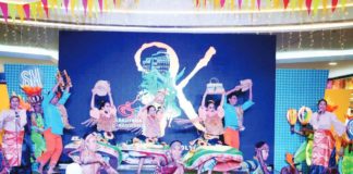 Participating festivals perform during the launching of the Kasadyahan sa Kabanwahanan 2024 at SM City Iloilo on Dec. 13, 2023. KASADYAHAN SA KABANWAHANAN FB PHOTO