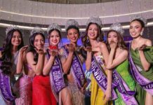 Alexie Mae Brooks to represent Iloilo City in Miss Universe PH 2024 (From left) Ambassadresses of Heartfelt Beauty Pearl Angel R. Franco and Hamda A. Judicpa; Queen of Dinagyang 2024 Angel Jed Z. Latorre, Miss Iloilo 2024 Alexie Mae Caimoso Brooks (Miss Universe Philippines - Iloilo City), Miss Binibini Nicklyn T. Jutay, The Miss Philippines – Iloilo City Raniella Louise A. Aguila, and Miss Iloilo Paraw Regatta Shaima R. Al Yansuri. JAM JAM BARONDA FB PHOTO