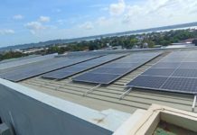 Going green: Iloilo City Hall taps solar power The 134 solar panels installed on the roof of the Iloilo City Hall are expected to generate 60 kilowatts a day. PNA PHOTO BY PGLENA
