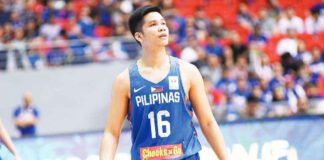 Roger Pogoy attempted to make a comeback during the Tropang Giga’s Christmas Day game against defending champions Barangay Ginebra San Miguel Kings, but he was not activated for the game. PHOTO COURTESY OF CHOOKS-TO-GO PHILIPPINES