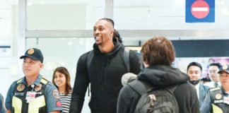 Former NBA center Dwight Howard arrived in the country on Sunday night. He is set to compete for Strong Group-Philippines team in the Dubai International Basketball Championship. PHOTO COURTESY OF STRONG GROUP ATHLETICS