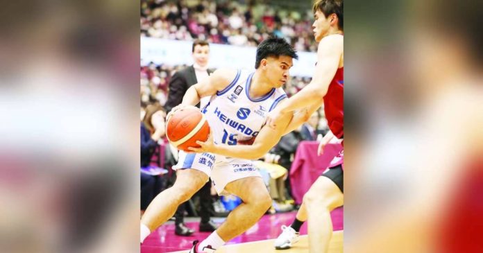 sports kiefer_superimposed “We played hard and tried to get everyone involved. It takes teamwork, and we just have to pace ourselves,” says Kiefer Ravena who plays under Shiga Lakes in the Japan B.League Division 2. PHOTO COURTESY OF SHIGA LAKES