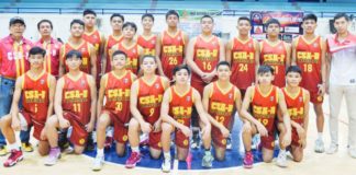 Colegio San Agustin-Bacolod team. PHOTO COURTESY OF STEPHEN TAN