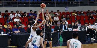Roger Pogoy’s inaugural Commissioner’s Cup appearance saw him tally 11 points, three rebounds, and three assists during TNT’s 116-96 win over Phoenix Super LPG Fuel Masters on Sunday. PBA PHOTO