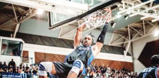Dwight Howard anchored Strong Group Athletics-Philippines’ victory over Al-Ahli Tripoli in the 33rd Dubai International Basketball Championship. PHOTO COURTESY OF DUBAI BASKETBALL CHAMPIONSHIP