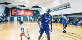 Dwight Howard and Strong Group-Philippines will kick off their33rd Dubai International Basketball Championship - Group B campaign against the United Arab Emirates national men’s basketball team tonight. PHOTO COURTESY OF STRONG GROUP ATHLETICS