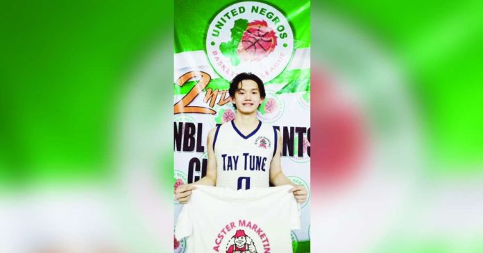 Paul Adrian Barcelona was named Acster Player of the game after tallying 29 points in the 2nd United Negros Basketball League Aspirants Basketball Cup semifinals. PHOTO COURTESY OF UNBL