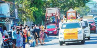 On Wednesday, Jan. 24, the revered Golden Boy, Señor Sto. Niño de Cebu of Iloilo City, embarked on a spiritual journey through the metro, gracing the streets in a sacred motorcade. At 56 years old, this cherished icon continues to inspire awe and devotion among the faithful. As the procession wound its way through the city, residents and ardent devotees lined the streets, many clutching their personal effigies of the Sto. Niño, eagerly awaiting a moment of closeness to the divine figure. They gathered in hope and reverence, seeking the spiritual solace and blessings that the passage of the Golden Boy bestows. ILOILO CITY MAYOR’S OFFICE PHOTO
