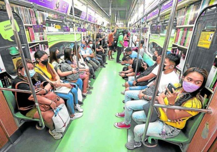 transpo_resized The Department of Transportation encourages the use of mass transportation. There are too many motor vehicles on the roads, and those are private vehicles. INQUIRER FILE PHOTO