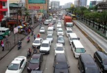 Vehicles ply the Epifanio de los Santos Avenue (EDSA) in this undated photo. The Chamber of Automotive Manufacturers of the Philippines, Inc. and Truck Manufacturers Association reported on Wednesday, Jan. 17, that local automotive vehicle sales in 2023 breached its 423,000 target as assemblers sold a total of 429,807 units last year. PNA FILE PHOTO