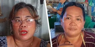 Vendors of perishable goods like Veronica Filago (left) and Mary Grae Fabrigar (right) from Oton, Iloilo will continue to incur losses with Panay Island expected to continue experiencing rotational brownouts until Thursday night, Jan. 4. AJ PALCULLO/PN