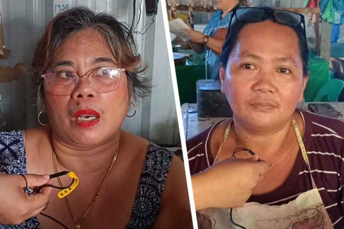 vendors Vendors of perishable goods like Veronica Filago (left) and Mary Grae Fabrigar (right) from Oton, Iloilo will continue to incur losses with Panay Island expected to continue experiencing rotational brownouts until Thursday night, Jan. 4. AJ PALCULLO/PN
