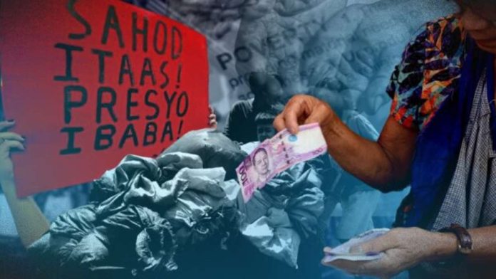 wage_resized Thousands of skilled workers, including teachers, engineers, nurses, and other healthcare workers, are leaving the country due to low wages, according to labor groups. COMPOSITE IMAGE: JEROME CRISTOBAL FROM PDI, REUTERS, INQ FILE PHOTOS
