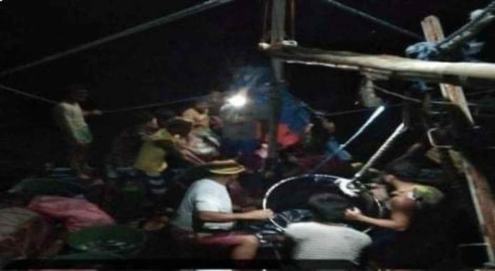 Antique illegal fishing Around P800,000 worth of fishing vessel with paraphernalia were seized in Anini-y, Antique on Feb. 20. ANTIQUE PPO VIA BOSS RADIO- ANTIQUE