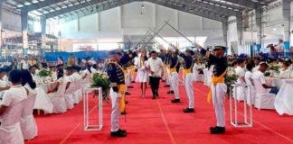 Vows were exchanged between 93 couples from Barotac Viejo, Iloilo during a mass civil wedding last week, Feb. 15. LGU-BAROTAC VIEJO / FACEBOOK