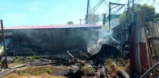 A residential and vehicular fire transpired in Culasi, Antique on Monday afternoon, Feb. 19, leaving damages worth over P100,000. BFP R6 CULASI FIRE STATION / FACEBOOK