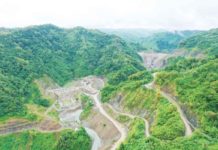 The National Irrigation Administration says as of January 2024, overall physical accomplishment of the Jalaur River Multi-Purpose Project Stage II (JRMP II) was at 74.07 percent. Drone shot shows two dams of JRMP II.