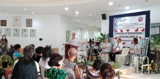Several persons with disability from 20 local government units in Iloilo received wheelchairs and assistive devices on Tuesday, Feb. 13.
