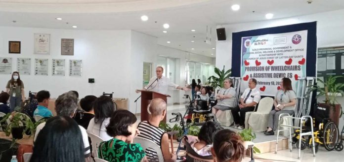 PWDs_pic_resized Several persons with disability from 20 local government units in Iloilo received wheelchairs and assistive devices on Tuesday, Feb. 13.