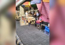 Bacolod ordinance regulates ambulant vendors Photo shows a line of makeshift stalls in the city’s downtown area taken yesterday morning. JEN BAYLON/PN