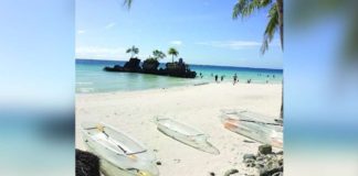 Tourist arrivals in Boracay Island in Malay, Aklan, are forecast to reach 2.3 million this year—higher than the 2.15 million arrivals in 2023. BOY RYAN ZABAL / AKEAN FORUM