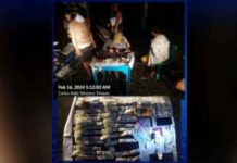 Twenty-three sachets of suspected shabu weighing a total of 111 grams and valued at around P754,400 were confiscated from two drug suspects in Barangay Poblacion, Carles, Iloilo early Friday morning, Feb. 16. IPPO PHOTO