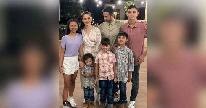 kristine-oyo_superimposed Kristine Hermosa and Oyo Sotto are anticipating “another one on the way,” as they announce they are expecting their sixth child in an Instagram post on Monday, Feb. 19, 2024. @KHSOTTO INSTAGRAM PHOTO