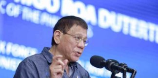 Former president Rodrigo Duterte says local political forces would be regrouping in the Davao Region to start a movement for Mindanao independence. PHOTO FROM THE OFFICIAL FACEBOOK PAGE OF RODY DUTERTE