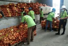 Marcos admin ramping up efforts vs agri smuggling Photo shows smuggled white onions seized at the port of Surigao City in 2022. PHILIPPINE PORTS AUTHORITY - PORT MANAGEMENT OFFICE SURIGAO FB PHOTO