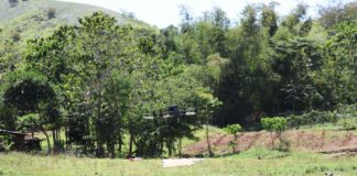 The Provincial Engineer’s Office conducts a topographic survey using a sophisticated drone equipped with LiDAR technology at the proposed project site for the construction of 30 units of housing and land development under the Purok Resilience Program in Barangay Nangka, Batad. ILOILO PPDO / FACEBOOK PHOTO