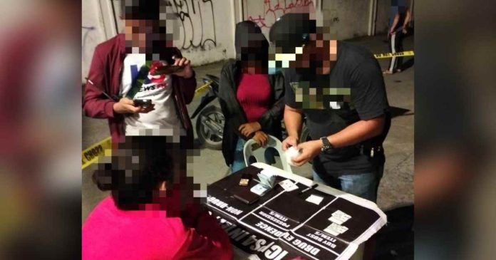 Street-level drug suspect “Joe” yielded 15 grams of suspected shabu valued at around P102,000 in a buy-bust operation in Barangay Taal, Molo, Iloilo City on Jan. 31, 2024. PRO-6 PHOTO