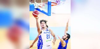 Zain Mahmood posted 11.3 points and 5.8 rebounds in the FIBA U18 Asian Championship held in Tehran, Iran last August 2022. This is his lone stint with the national boys basketball team so far. FIBA PHOTO