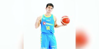Kiefer Ravena top-scored for the Shiga Lakes with 19 points in their victory over Veltex Shizuoka in Japan B.League Division 2. PHOTO COURTESY OF SHIGA LAKES