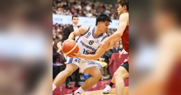 As Shiga Lakes dropped to a 25-10 record, Kiefer Ravena finished with 18 points, including three outside shots, to go with four assists, three rebounds, and a steal. PHOTO COURTESY OF SHIGA LAKES