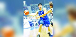 Kiefer Ravena’s team-high 18 points weren’t enough. His team Shiga Lakes lost to Altiri Chiba, 116-80, on Sunday’s Japan B.League Division 2 match. PHOTO COURTESY OF SHIGA LAKES