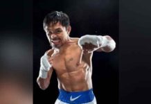 Manny Pacquiao, a former eight-division world boxing champion, is way beyond the 40-year-old age limit for athletes participating in the Olympics. NATHANIEL JAMES/GRAVITAS