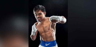 Manny Pacquiao, a former eight-division world boxing champion, is way beyond the 40-year-old age limit for athletes participating in the Olympics. NATHANIEL JAMES/GRAVITAS