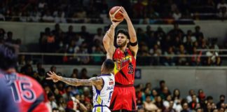 San Miguel Beermen’s Bennie Boatwright Jr. is among the top contenders for the Best Import of the Conference award. PBA PHOTO