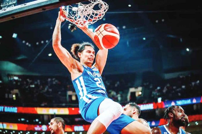 sports_japeth_resized After suiting up for the Gilas Pilipinas team that captured the gold medal in the 2023 Asian Games in China, Japeth Aguilar previously hinted at retirement from the national men’s basketball team. FIBA PHOTO
