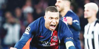 Kylian Mbappé’s desire to be allowed to play with France in the 2024 Paris Olympics will be an important part of the negotiations with Real Madrid. PHOTO COURTESY OF FRANCK FIFE/AFP