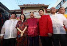 Treñas rebuffs Chinese consul: China’s evidence in WPS ‘mere imagination’ Mayor Treñas is seen in this file photo with Zhang Zhen, Consul General of the People's Republic of China in Cebu, during the Chinese New Year grand cultural show on Isnart Street. ARNOLD ALMACEN/Iloilo City Mayor's Office