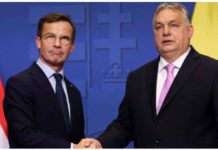 Hungary’s parliament clears path for Sweden’s Nato membership Swedish Prime Minister Ulf Kristersson and Hungarian Prime Minister Viktor Orban shake hands at a joint press conference in Budapest, Hungary, on Feb. 23, 2024. REUTERS