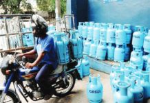 LPG prices up anew Petron hiked its household liquefied petroleum gas price by P0.30 per kilogram, effective 12 noon on Friday, March 1. AFP PHOTO/JAY DIRECTO