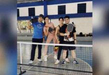 (From left) Sam Milby, Catriona Gray, Isabel Oli, and John Prats. INSTAGRAM/@JOHNPRATS PHOTO