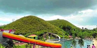 Captain’s Peak Garden and Resort in Sagbayan, Bohol, shown in this August 2023 photo, has trended on social media after netizens called out the government and its owners for allowing its construction and operation within the Chocolate Hills, a protected landscape. PHOTO BY LEO UDTOHAN / INQUIRER VISAYAS