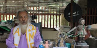 Danilo “Danny” Saladero of Barangay Jibolo, Janiuay, Iloilo has been a faith healer for almost 36 years.