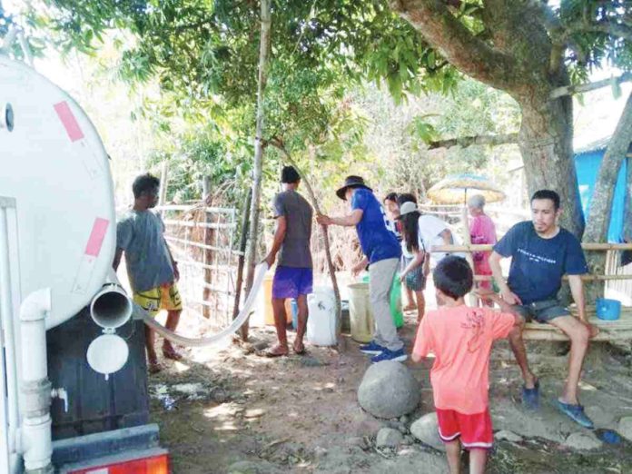 The Himamaylan City Government has scheduled water deliveries to affected residents using water tankers. HIMAMAYLAN CDRRMO PHOTO