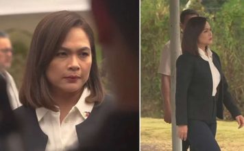Judy Ann Santos is back as President Isabel for “The Bagman.”