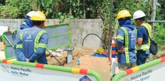 A water pipeline expansion in Barangay Camalig, Jaro, Iloilo City is ongoing. This project, targeted to be completed by this month, will bring long-term water security and convenience to residents. METRO PACIFIC ILOILO WATER PHOTO