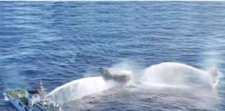 To slip past water cannon attacks and blocking maneuvers of Chinese ships, last seen during the incident in Ayungin Shoal, the Philippine military will focus on speed and maneuverability in its future missions to its outpost there, the BRP Sierra Madre, according to Vice Adm. Alberto Carlos, chief of the Western Command. VIDEO GRAB FROM PCG